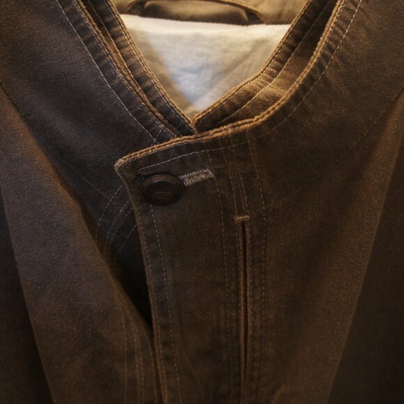 CARHARTT Men's Large Suede leather coat - Picture 2 of 10